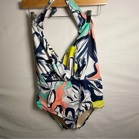 Women’s Floral 1pc Swimwear by Coastal Blue Sz XL (16-18) NWT - Picture 9 of 13